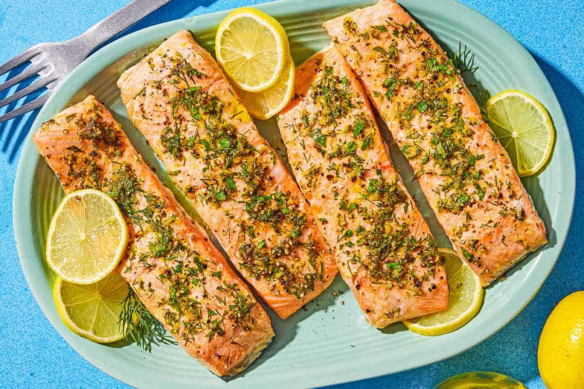 Zesty Lemon Pepper Salmon: Homemade Herbs & Heart-Healthy